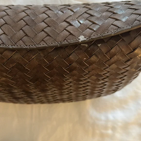 & Other Stories Leather Braided Shoulder Bag - Picture 13 of 13